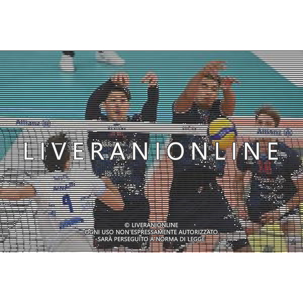 ¬© TVRG Yuki Ishikawa (Milano) SX e Barthelemy Chinenyeze (Milano) DX Allianz Milano vs Top Volley Cisterna Campionato SuperLega Credem Banca - 8a giornata Milano 23-11-2021 Allianz Cloud PalaLido foto Roberto Garavaglia/ag. Aldo Liverani sas/AGENZIA ALDO LIVERANI SAS