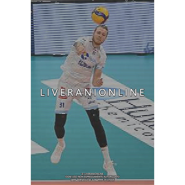 © TVRG Arthur Szwarc (Cisterna) Allianz Milano vs Top Volley Cisterna Campionato SuperLega Credem Banca - 8a giornata Milano 23-11-2021 Allianz Cloud PalaLido foto Roberto Garavaglia/ag. Aldo Liverani sas/AGENZIA ALDO LIVERANI SAS