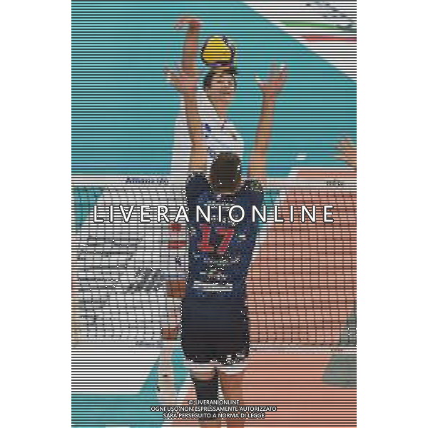 ¬© TVRG Tommaso Rinaldi (Cisterna) Allianz Milano vs Top Volley Cisterna Campionato SuperLega Credem Banca - 8a giornata Milano 23-11-2021 Allianz Cloud PalaLido foto Roberto Garavaglia/ag. Aldo Liverani sas/AGENZIA ALDO LIVERANI SAS