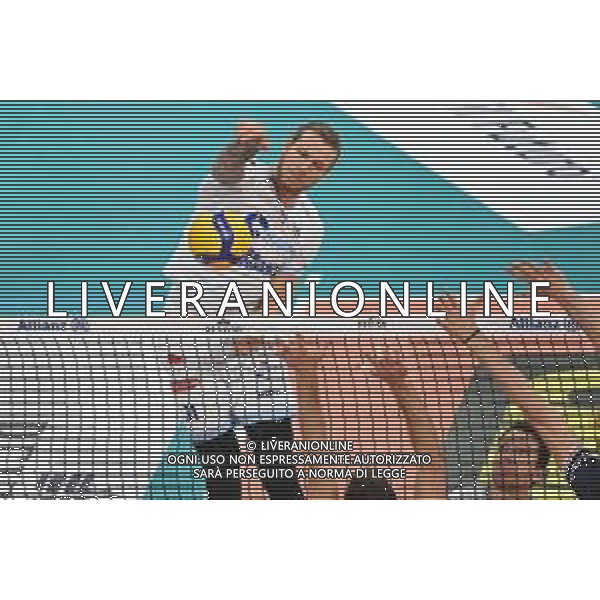 © TVRG Arthur Szwarc (Cisterna) Allianz Milano vs Top Volley Cisterna Campionato SuperLega Credem Banca - 8a giornata Milano 23-11-2021 Allianz Cloud PalaLido foto Roberto Garavaglia/ag. Aldo Liverani sas/AGENZIA ALDO LIVERANI SAS
