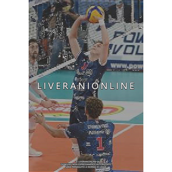 ¬© TVRG Paolo Porro (Milano) Allianz Milano vs Top Volley Cisterna Campionato SuperLega Credem Banca - 8a giornata Milano 23-11-2021 Allianz Cloud PalaLido foto Roberto Garavaglia/ag. Aldo Liverani sas/AGENZIA ALDO LIVERANI SAS