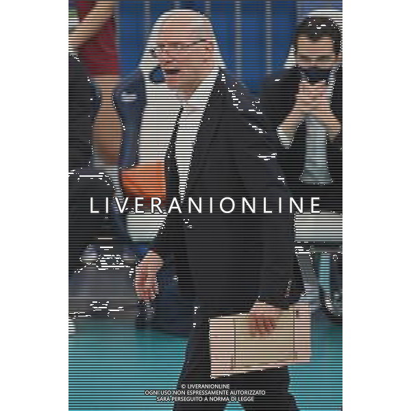 ¬© TVRG Roberto Piazza allenatore Milano Allianz Milano vs Top Volley Cisterna Campionato SuperLega Credem Banca - 8a giornata Milano 23-11-2021 Allianz Cloud PalaLido foto Roberto Garavaglia/ag. Aldo Liverani sas/AGENZIA ALDO LIVERANI SAS