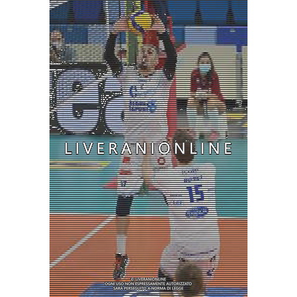 © TVRG Michele Baranowicz (Cisterna) Allianz Milano vs Top Volley Cisterna Campionato SuperLega Credem Banca - 8a giornata Milano 23-11-2021 Allianz Cloud PalaLido foto Roberto Garavaglia/ag. Aldo Liverani sas/AGENZIA ALDO LIVERANI SAS