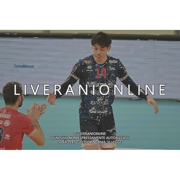 © TVRG Yuki Ishikawa (Milano) Allianz Milano vs Top Volley Cisterna Campionato SuperLega Credem Banca - 8a giornata Milano 23-11-2021 Allianz Cloud PalaLido foto Roberto Garavaglia/ag. Aldo Liverani sas/AGENZIA ALDO LIVERANI SAS