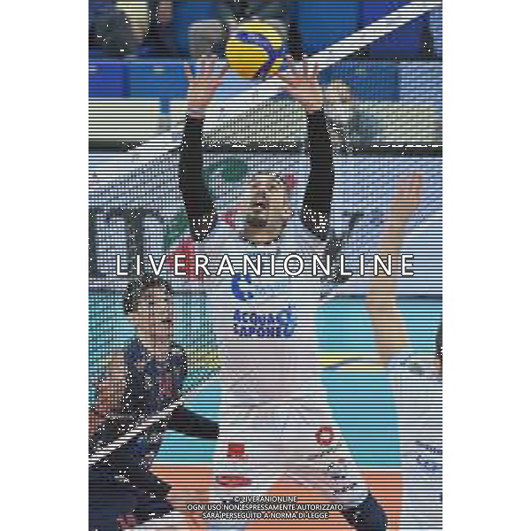 ¬© TVRG Michele Baranowicz (Cisterna) Allianz Milano vs Top Volley Cisterna Campionato SuperLega Credem Banca - 8a giornata Milano 23-11-2021 Allianz Cloud PalaLido foto Roberto Garavaglia/ag. Aldo Liverani sas/AGENZIA ALDO LIVERANI SAS