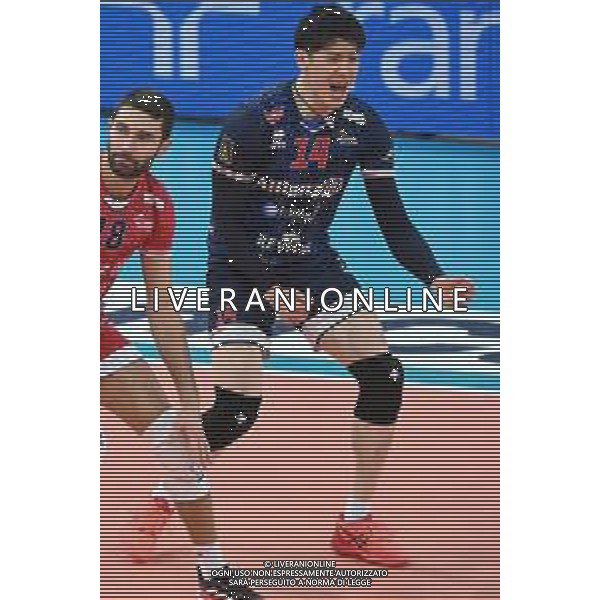 ¬© TVRG Yuki Ishikawa (Milano) Allianz Milano vs Top Volley Cisterna Campionato SuperLega Credem Banca - 8a giornata Milano 23-11-2021 Allianz Cloud PalaLido foto Roberto Garavaglia/ag. Aldo Liverani sas/AGENZIA ALDO LIVERANI SAS