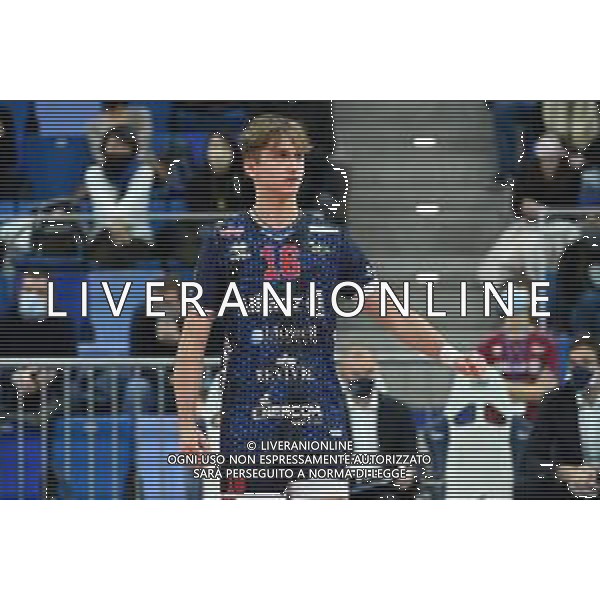 ¬© TVRG Paolo Porro (Milano) Allianz Milano vs Top Volley Cisterna Campionato SuperLega Credem Banca - 8a giornata Milano 23-11-2021 Allianz Cloud PalaLido foto Roberto Garavaglia/ag. Aldo Liverani sas/AGENZIA ALDO LIVERANI SAS