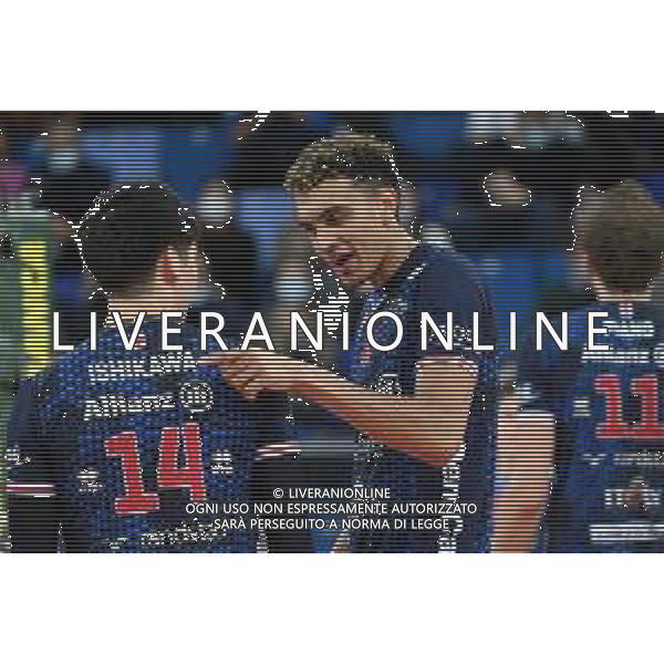 ¬© TVRG Barthelemy Chinenyeze (Milano) Allianz Milano vs Top Volley Cisterna Campionato SuperLega Credem Banca - 8a giornata Milano 23-11-2021 Allianz Cloud PalaLido foto Roberto Garavaglia/ag. Aldo Liverani sas/AGENZIA ALDO LIVERANI SAS