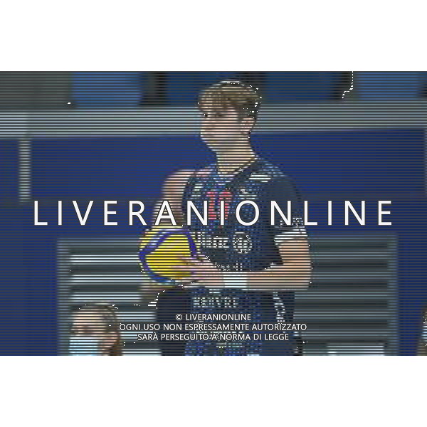 © TVRG Paolo Porro (Milano) Allianz Milano vs Top Volley Cisterna Campionato SuperLega Credem Banca - 8a giornata Milano 23-11-2021 Allianz Cloud PalaLido foto Roberto Garavaglia/ag. Aldo Liverani sas/AGENZIA ALDO LIVERANI SAS