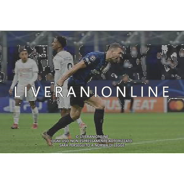 Edin Dzeko (Inter) esulta dopo il gol dell\'1 a 0 Inter vs Shakhtar Donetsk UEFA Champions League fase a gironi 5a giornata - gruppo D Milano 24-11-2021 Stadio Giuseppe Meazza - San Siro foto Roberto Garavaglia/ag. Aldo Liverani sas /AGENZIA ALDO LIVERANI SAS