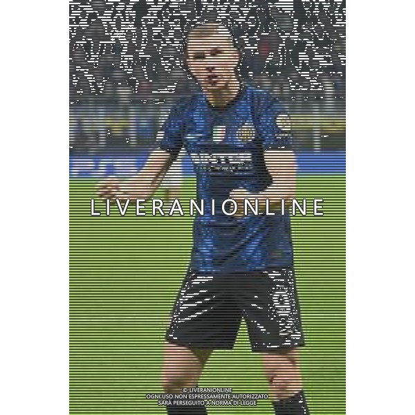 Edin Dzeko (Inter) esulta dopo il gol dell\'1 a 0 Inter vs Shakhtar Donetsk UEFA Champions League fase a gironi 5a giornata - gruppo D Milano 24-11-2021 Stadio Giuseppe Meazza - San Siro foto Roberto Garavaglia/ag. Aldo Liverani sas /AGENZIA ALDO LIVERANI SAS