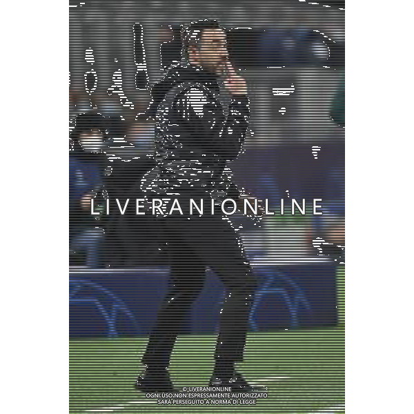 Roberto De Zerbi allenatore Shakhtar Donetsk Inter vs Shakhtar Donetsk UEFA Champions League fase a gironi 5a giornata - gruppo D Milano 24-11-2021 Stadio Giuseppe Meazza - San Siro foto Roberto Garavaglia/ag. Aldo Liverani sas