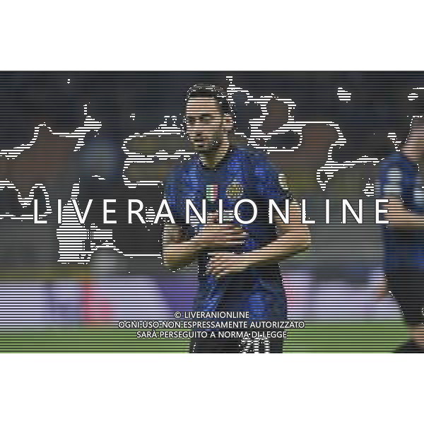 Hakan Calhanoglu (Inter) Inter vs Shakhtar Donetsk UEFA Champions League fase a gironi 5a giornata - gruppo D Milano 24-11-2021 Stadio Giuseppe Meazza - San Siro foto Roberto Garavaglia/ag. Aldo Liverani sas