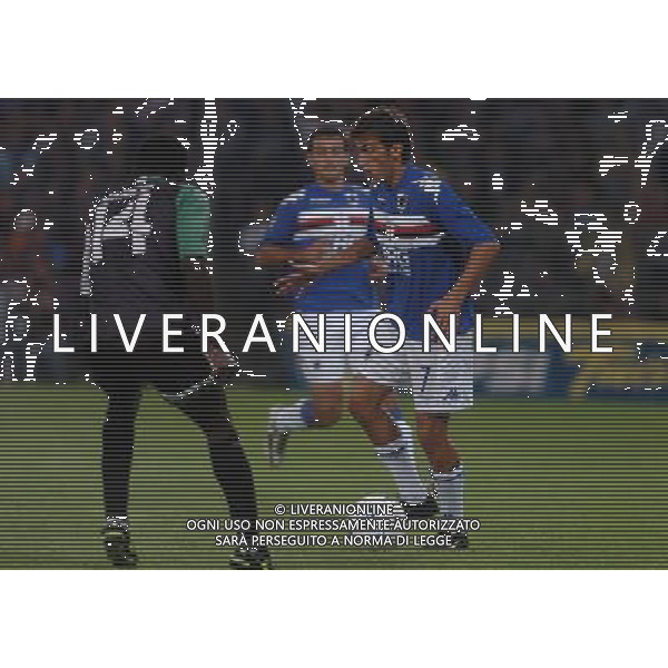 GENOVA 29/9/2005 COPPA UEFA SAMPDORIA-SETUBALL NELLA FOTO GASBARRONI FOTO ARCAINI/AG ALDO LIVERANI