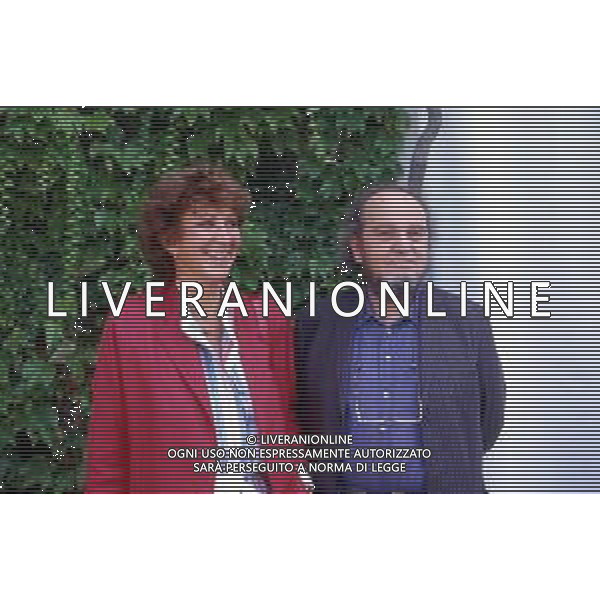 RETROSPETTIVA MARCO FERRERI REGISTA NELLA FOTO MARCO FERRERI A VENEZIA NELL\'ANNO 1984 CON LA MOGLIE JACQUELINE AG ALDO LIVERANI SAS 