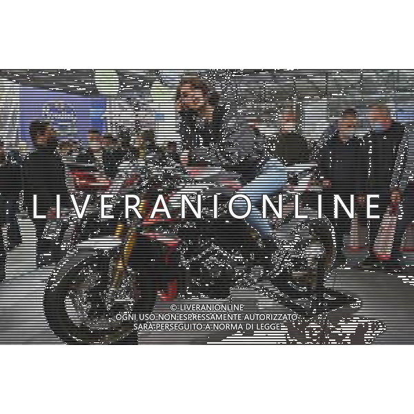 ¬© TVRG EICMA 2021 Rho (MI) 25-11-2021 EICMA 2021 esposizione internazionale delle due ruote presso i padiglioni di FieraMilano a Rho foto Roberto Garavaglia/ag. Aldo Liverani sas/AGENZIA ALDO LIVERANI SAS