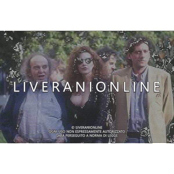 RETROSPETTIVA MARCO FERRERI REGISTA NELLA FOTO MARCO FERRERI A CANNES NELL\'ANNO 1991 PRESENTA IL FILM “LA CARNE“ CON SERGIO CASTELLITO E FRANCESCA DELLERA AG ALDO LIVERANI SAS      
