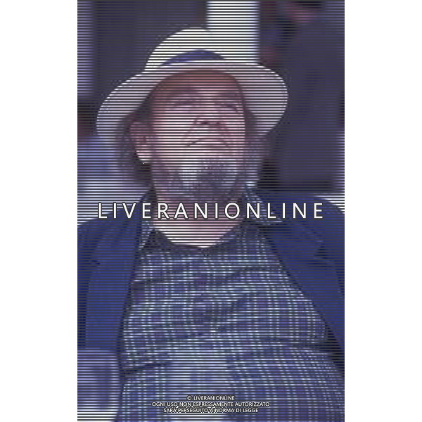RETROSPETTIVA MARCO FERRERI REGISTA NELLA FOTO MARCO FERRERI A CANNES NELL\'ANNO 1991 PRESENTA IL FILM “LA CARNE“ AG ALDO LIVERANI SAS    