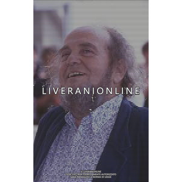 RETROSPETTIVA MARCO FERRERI REGISTA NELLA FOTO MARCO FERRERI A CANNES NELL\'ANNO 1991 PRESENTA IL FILM “LA CARNE“ AG ALDO LIVERANI SAS    