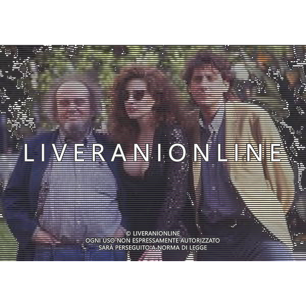 RETROSPETTIVA MARCO FERRERI REGISTA NELLA FOTO MARCO FERRERI A CANNES NELL\'ANNO 1991 PRESENTA IL FILM “LA CARNE“ CON SERGIO CASTELLITO E FRANCESCA DELLERA AG ALDO LIVERANI SAS     