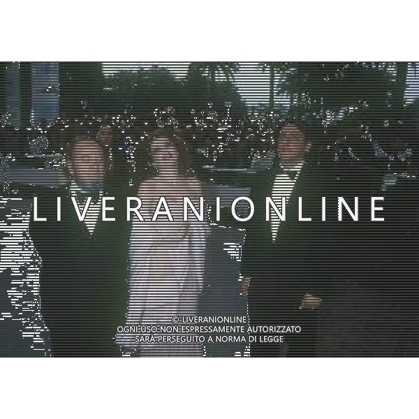 RETROSPETTIVA MARCO FERRERI REGISTA NELLA FOTO MARCO FERRERI A CANNES NELL\'ANNO 1991 PRESENTA IL FILM “LA CARNE“ CON SERGIO CASTELLITO E FRANCESCA DELLERA AG ALDO LIVERANI SAS       