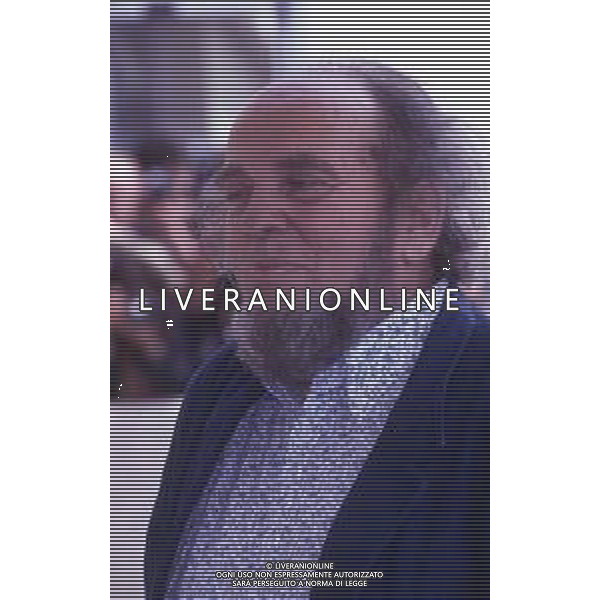 RETROSPETTIVA MARCO FERRERI REGISTA NELLA FOTO MARCO FERRERI A CANNES NELL\'ANNO 1991 PRESENTA IL FILM “LA CARNE“ AG ALDO LIVERANI SAS     