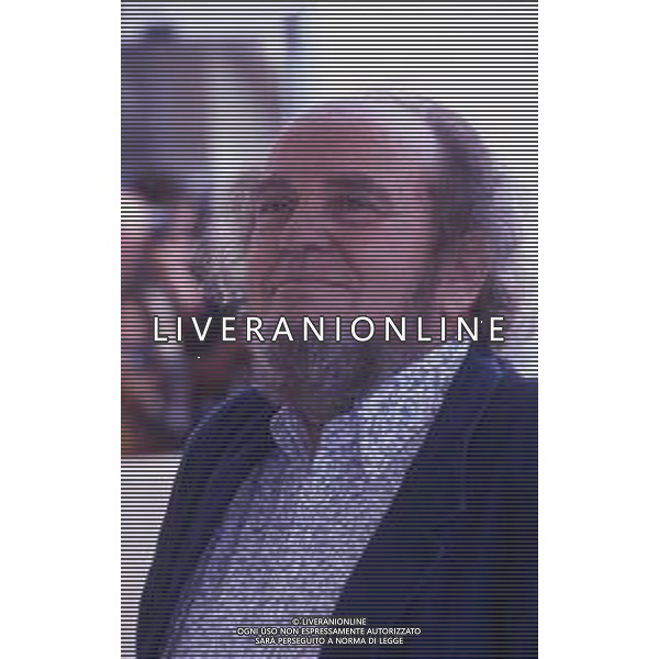 RETROSPETTIVA MARCO FERRERI REGISTA NELLA FOTO MARCO FERRERI A CANNES NELL\'ANNO 1991 PRESENTA IL FILM “LA CARNE“ AG ALDO LIVERANI SAS    