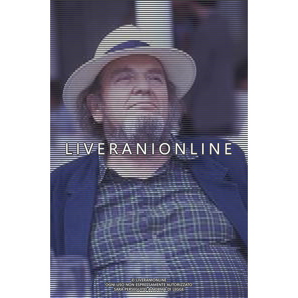 RETROSPETTIVA MARCO FERRERI REGISTA NELLA FOTO MARCO FERRERI A CANNES NELL\'ANNO 1991 PRESENTA IL FILM “LA CARNE“ AG ALDO LIVERANI SAS    