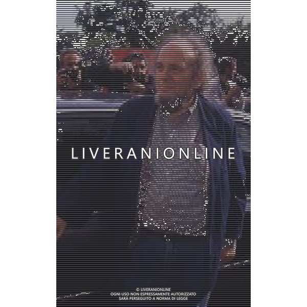 RETROSPETTIVA MARCO FERRERI REGISTA NELLA FOTO MARCO FERRERI A CANNES NELL\'ANNO 1991 PRESENTA IL FILM “LA CARNE“ AG ALDO LIVERANI SAS    