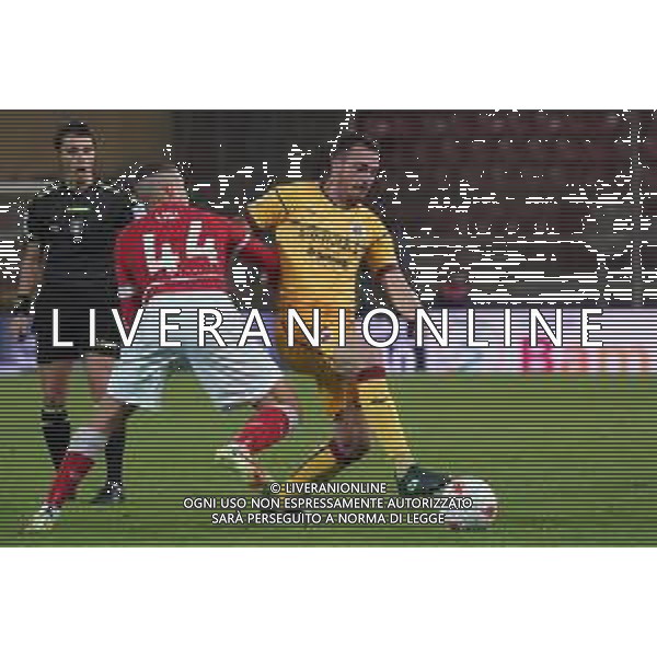 CerquigliniL/LMedia - AC Perugia vs AS Cittadella - Italian soccer Serie B match 2021/2022 27 November 2021 - Stadio Renato Curi, Perugia, Italy Photo showing: nicola pavan (n.26 as cittadella) vspg44 @CerquigliniL/LMedia/AGENZIA ALDO LIVERANI SAS