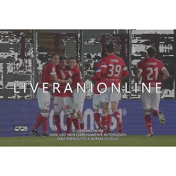 CerquigliniL/LMedia - AC Perugia vs AS Cittadella - Italian soccer Serie B match 2021/2022 27 November 2021 - Stadio Renato Curi, Perugia, Italy Photo showing: matos ryder (n.10 perugia calcio) esulta 1-0 @CerquigliniL/LMedia/AGENZIA ALDO LIVERANI SAS