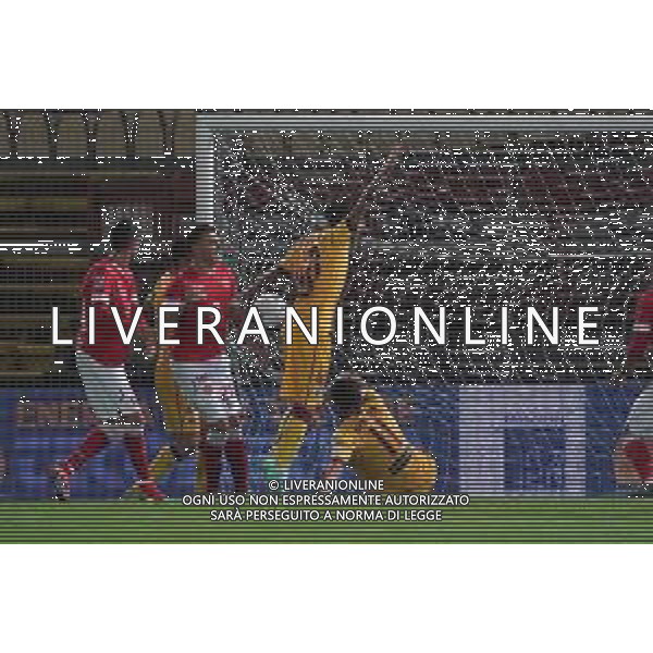 CerquigliniL/LMedia - AC Perugia vs AS Cittadella - Italian soccer Serie B match 2021/2022 27 November 2021 - Stadio Renato Curi, Perugia, Italy Photo showing: giacomo beretta (n.11 as cittadella) goal 1-1 @CerquigliniL/LMedia/AGENZIA ALDO LIVERANI SAS