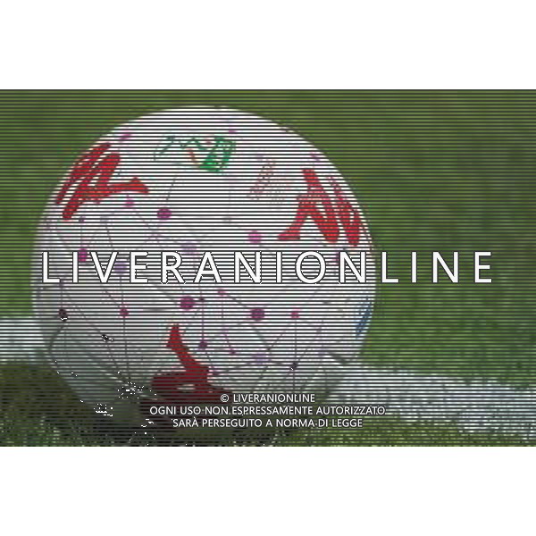 CerquigliniL/LMedia - AC Perugia vs AS Cittadella - Italian soccer Serie B match 2021/2022 27 November 2021 - Stadio Renato Curi, Perugia, Italy Photo showing: pallone ufficiale serie bkt edizione speciale contro la violenza sulle donne @CerquigliniL/LMedia/AGENZIA ALDO LIVERANI SAS