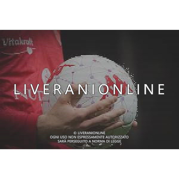 CerquigliniL/LMedia - AC Perugia vs AS Cittadella - Italian soccer Serie B match 2021/2022 27 November 2021 - Stadio Renato Curi, Perugia, Italy Photo showing: pallone ufficiale serie bkt edizione speciale contro la violenza sulle donne @CerquigliniL/LMedia/AGENZIA ALDO LIVERANI SAS