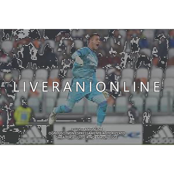 Torino 27.11.2021 Stadio Allianz Stadium ©Alessandro Falzone/Agenzia Aldo Liverani Juventus vs Atalanta 13^ giornata Serie A Tim 2021/2022 Nella foto : Esultaza di Juan Musso
