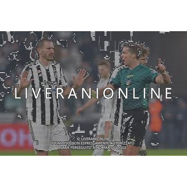Torino 27.11.2021 Stadio Allianz Stadium ©Alessandro Falzone/Agenzia Aldo Liverani Juventus vs Atalanta 13^ giornata Serie A Tim 2021/2022 Nella foto : Leonardo Bonucci-Giovanni Ayroldi