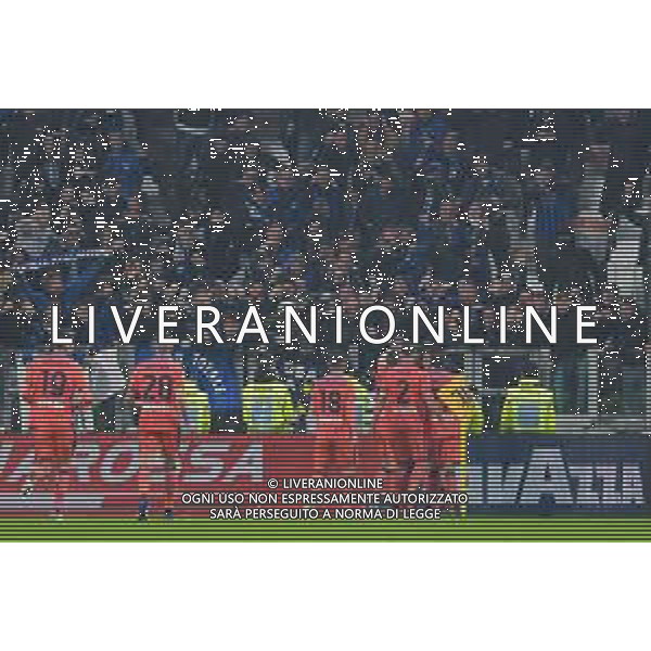 Torino 27.11.2021 Stadio Allianz Stadium ©Alessandro Falzone/Agenzia Aldo Liverani Juventus vs Atalanta 13^ giornata Serie A Tim 2021/2022 Nella foto : Esultanza gol di Duvan Zapata