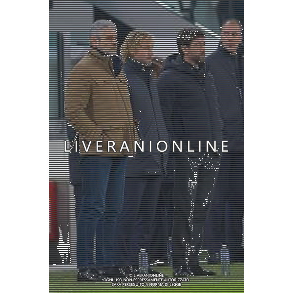 Torino 27.11.2021 Stadio Allianz Stadium ©Alessandro Falzone/Agenzia Aldo Liverani Juventus vs Atalanta 13^ giornata Serie A Tim 2021/2022 Nella foto : Maurizio Arrivabene-Pavel Nedved-Andrea Agnelli