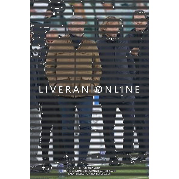 Torino 27.11.2021 Stadio Allianz Stadium ©Alessandro Falzone/Agenzia Aldo Liverani Juventus vs Atalanta 13^ giornata Serie A Tim 2021/2022 Nella foto : Maurizio Arivabene e Pavel Nedved