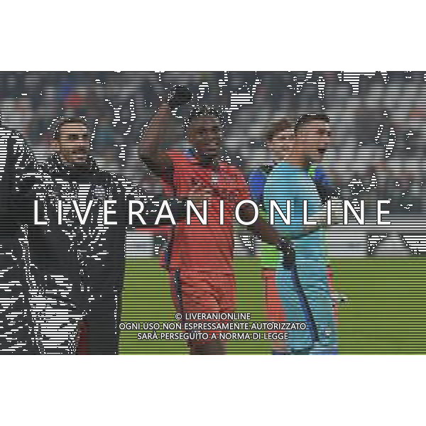 Torino 27.11.2021 Stadio Allianz Stadium ©Alessandro Falzone/Agenzia Aldo Liverani Juventus vs Atalanta 13^ giornata Serie A Tim 2021/2022 Nella foto : Esultanza di Duvan Zapata