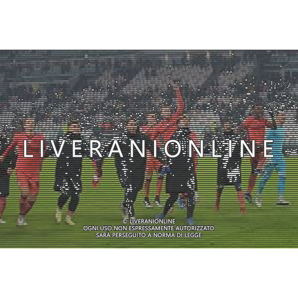 Torino 27.11.2021 Stadio Allianz Stadium ©Alessandro Falzone/Agenzia Aldo Liverani Juventus vs Atalanta 13^ giornata Serie A Tim 2021/2022 Nella foto : Esultanze Finali