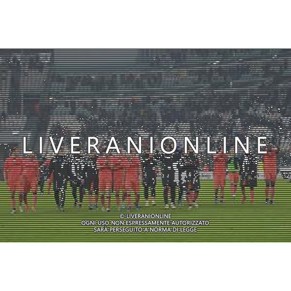 Torino 27.11.2021 Stadio Allianz Stadium ©Alessandro Falzone/Agenzia Aldo Liverani Juventus vs Atalanta 13^ giornata Serie A Tim 2021/2022 Nella foto : Esultanze Finali