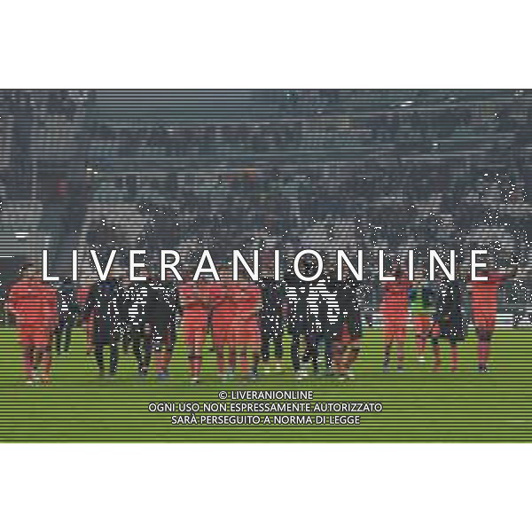 Torino 27.11.2021 Stadio Allianz Stadium ©Alessandro Falzone/Agenzia Aldo Liverani Juventus vs Atalanta 13^ giornata Serie A Tim 2021/2022 Nella foto : Esultanze Finali