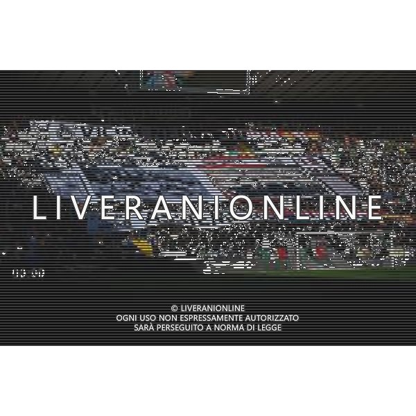 GriffoniE/LMedia - Udinese Calcio vs Genoa CFC - italian soccer Serie A match 2021/2022 28 November 2021 - Friuli - Dacia Arena stadium, Udine, Italy Photo showing: Udinese supporters coreography - tifosi @GriffoniE/LMedia/AGENZIA ALDO LIVERANI SAS