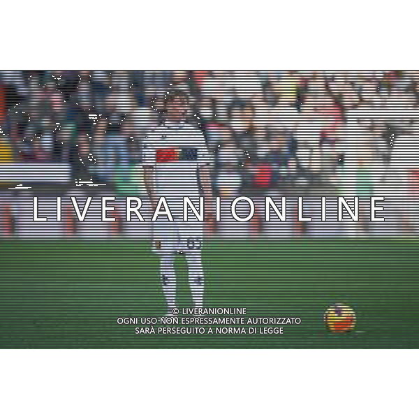 GriffoniE/LMedia - Udinese Calcio vs Genoa CFC - italian soccer Serie A match 2021/2022 28 November 2021 - Friuli - Dacia Arena stadium, Udine, Italy Photo showing: Nicolo\' Rovella (Genoa) at free kick @GriffoniE/LMedia AG ALDO LIVERANI SAS