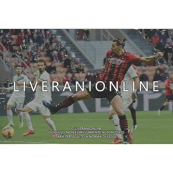 Zlatan Ibrahimovicv (Milan) Milan vs Sassuolo Campionato Serie A TIM - 14a giornata Milano 28-11-2021 Stadio Giuseppe Meazza - San Siro foto Roberto Garavaglia/ag. Aldo Liverani sas
