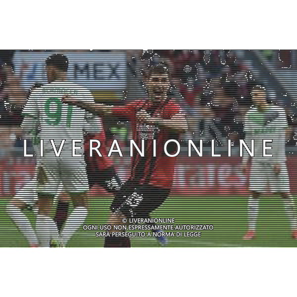 Alessio Romagnoli (Milan) esulta dopo il gol dell\'1 a 0 Milan vs Sassuolo Campionato Serie A TIM - 14a giornata Milano 28-11-2021 Stadio Giuseppe Meazza - San Siro foto Roberto Garavaglia/ag. Aldo Liverani sas