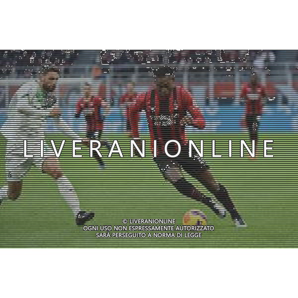 Rafael Leao (Milan) Milan vs Sassuolo Campionato Serie A TIM - 14a giornata Milano 28-11-2021 Stadio Giuseppe Meazza - San Siro foto Roberto Garavaglia/ag. Aldo Liverani sas