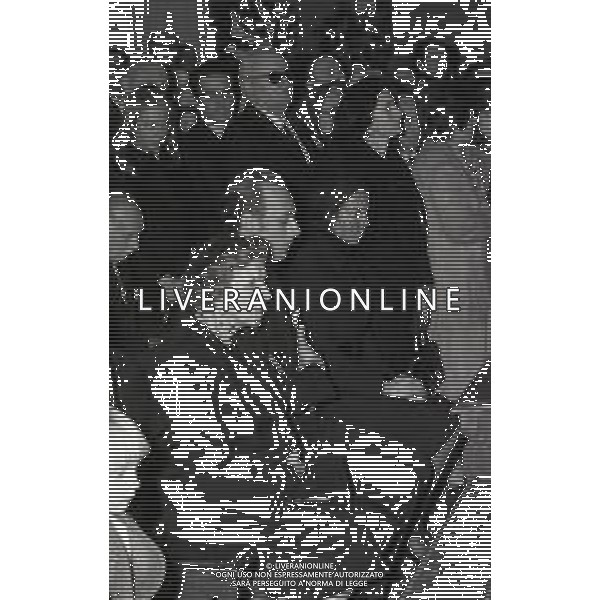 1974 FIESOLE-FIRENZE FUNERALI Irene di Grecia e Danimarca fu una principessa greca per nascita e regina di Croazia e Slavonia dal 1941 al 1943 e fu duchessa d\'Aosta per matrimonio. NELLA FOTO I FUNERALI DELLA DUCHESSA DI AOSTA AG ALDO LIVERANI SAS