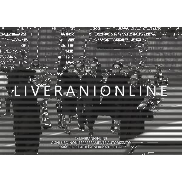1974 FIESOLE-FIRENZE FUNERALI Irene di Grecia e Danimarca fu una principessa greca per nascita e regina di Croazia e Slavonia dal 1941 al 1943 e fu duchessa d\'Aosta per matrimonio. NELLA FOTO I FUNERALI DELLA DUCHESSA DI AOSTA AG ALDO LIVERANI SAS